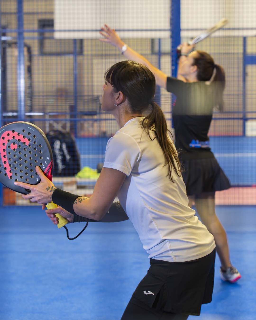 Contenuti in action di padel